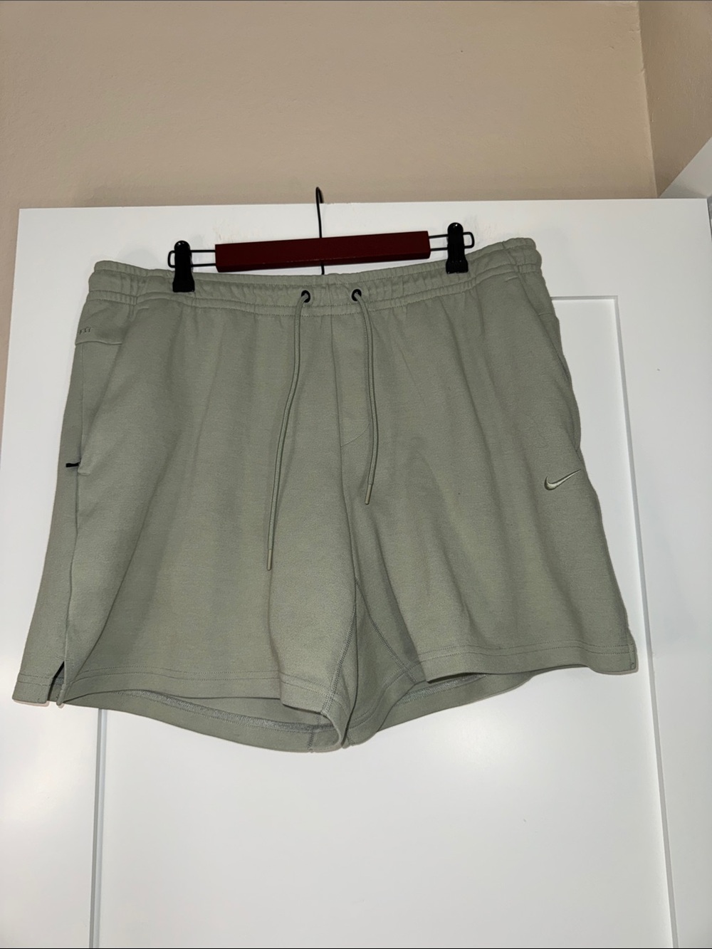Nike Men's Olive Green Athletic Shorts Dri-fit gorpcore running athleisure sz XL